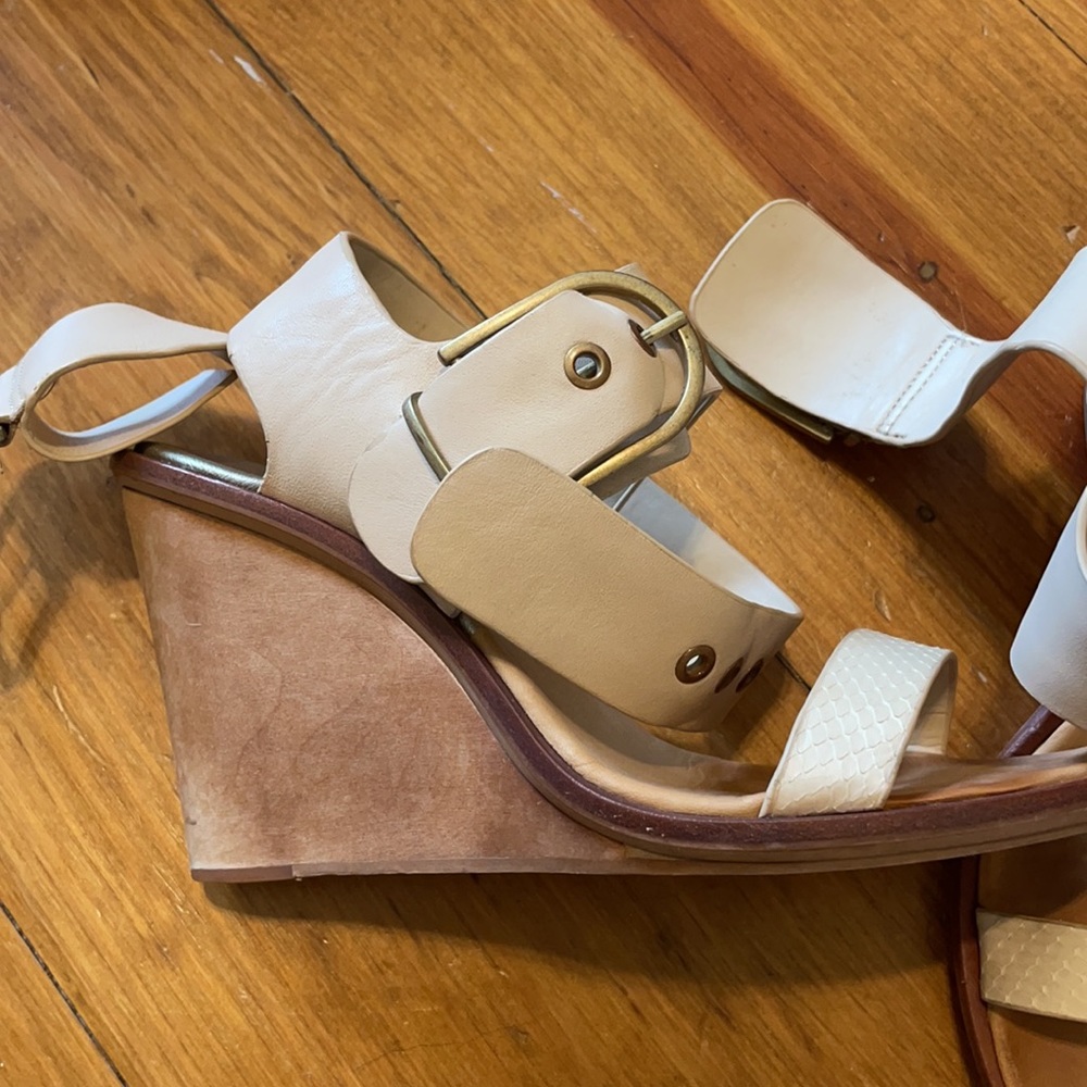 Dolce Vita nude wedges size 6.5 - Picture 2 of 4